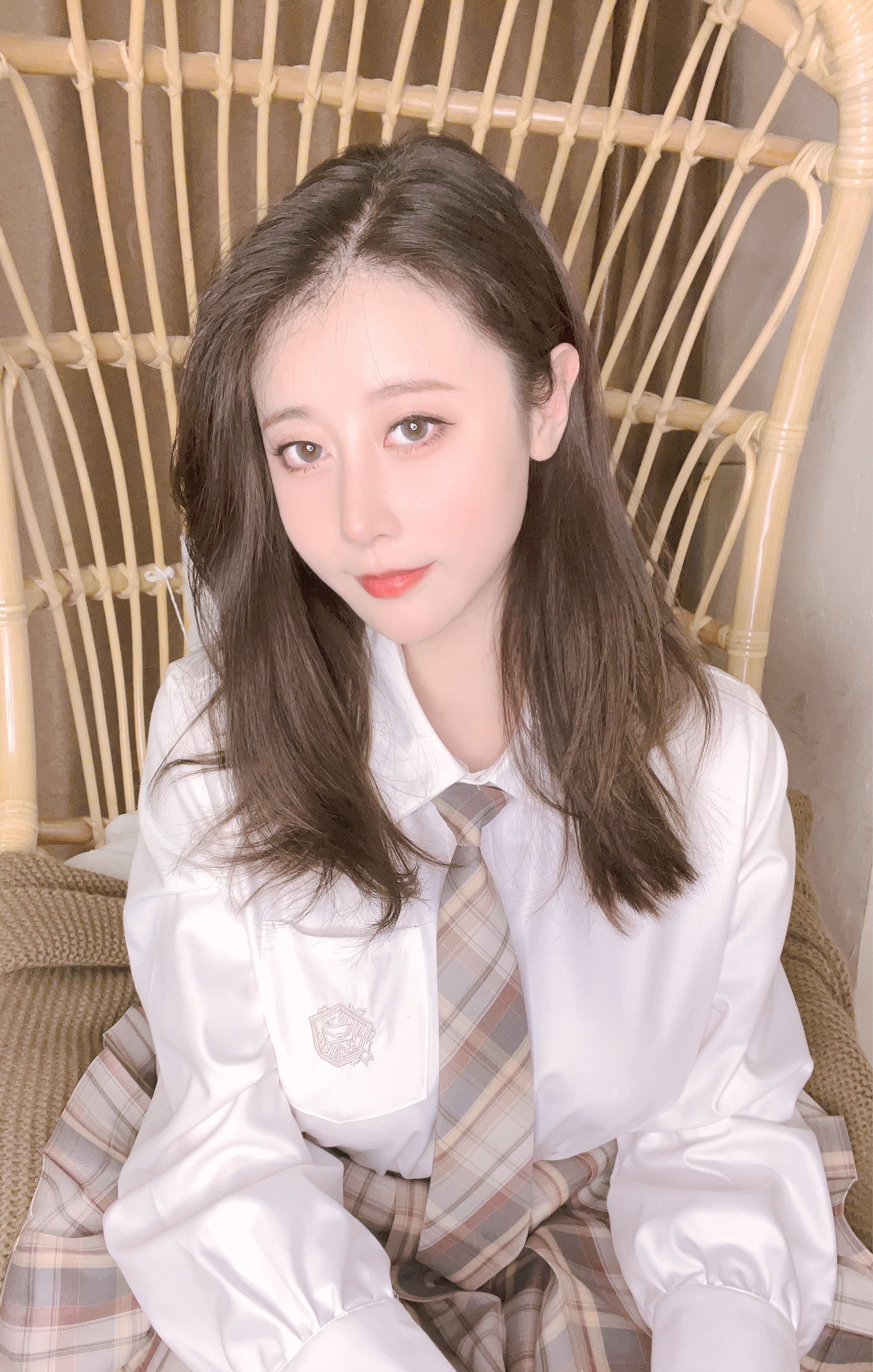 图片[1]-奈汐酱nice – NO.059 34号自拍本-JK小裙子[53P]-XikXak